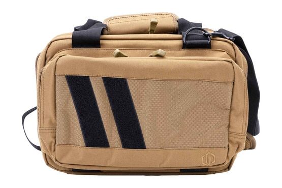 Savior Equipment Dark FDE Specialist Mini Range Bag has a wraparound handle.